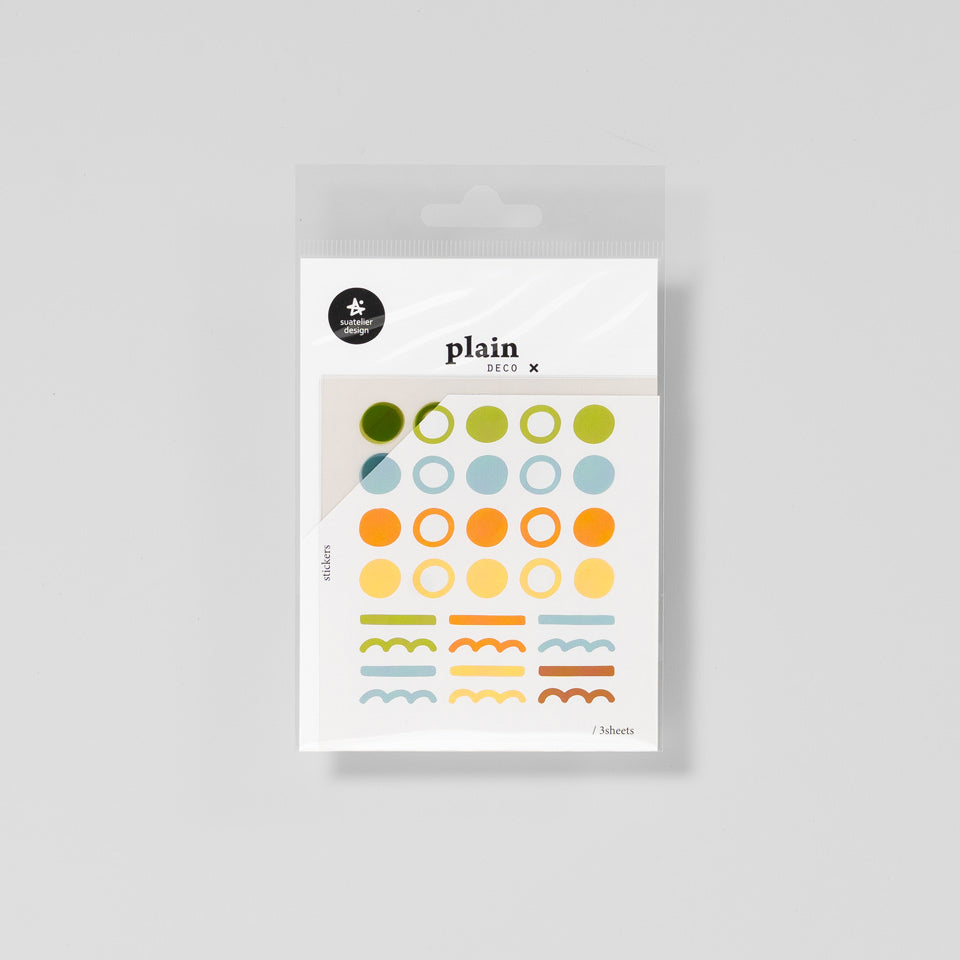 Suatelier Deco Sticker 1671 Kreise und Linien – Sticky Notes & Sticker