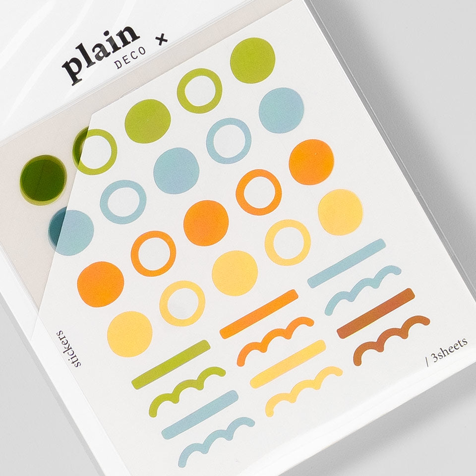 Suatelier Deco Sticker 1671 Kreise und Linien – Sticky Notes & Sticker