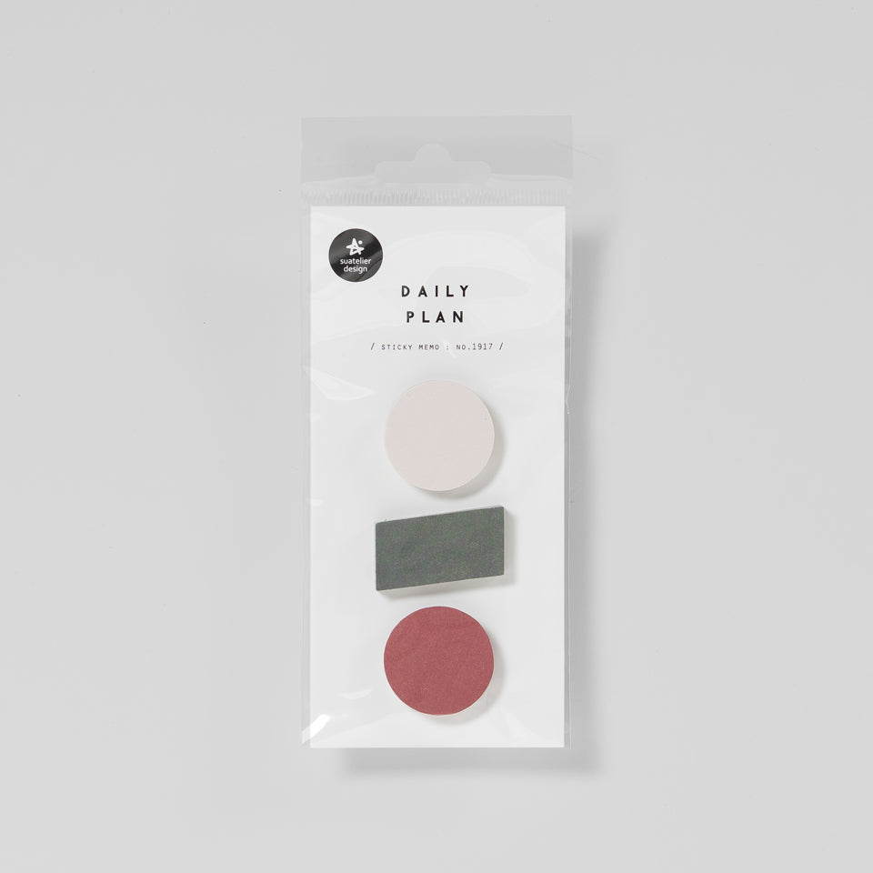 Suatelier Daily Plan Sticky Memo 1917 Geometrisch – Sticky Notes & Sticker