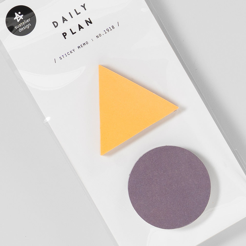 Suatelier Daily Plan Sticky Memo 1918 Geometrisch – Sticky Notes & Sticker