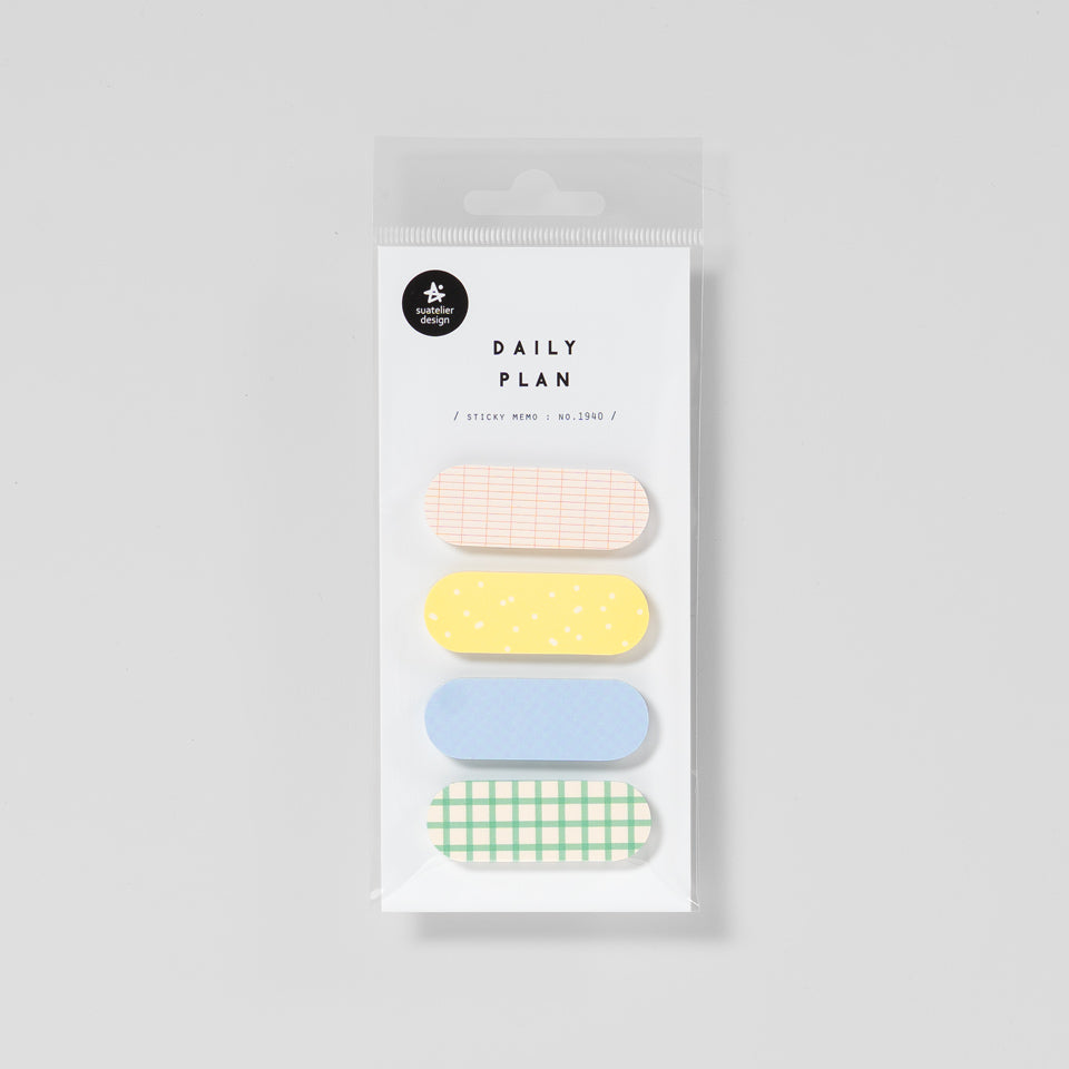 Suatelier Daily Plan Sticky Memo 1940 – Sticky Notes & Sticker
