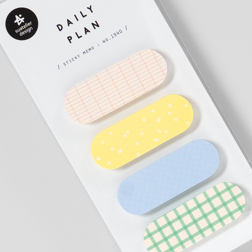 Suatelier Daily Plan Sticky Memo 1940 – Sticky Notes & Sticker