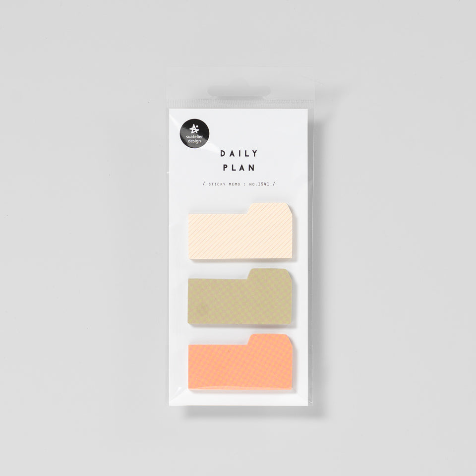 Suatelier Daily Plan Sticky Memo 1941 Register – Sticky Notes & Sticker