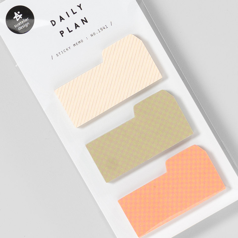 Suatelier Daily Plan Sticky Memo 1941 Register – Sticky Notes & Sticker
