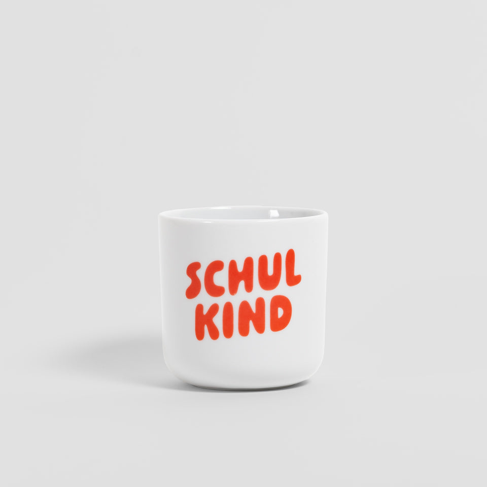 tinyday Becher Schulkind rot – Becher