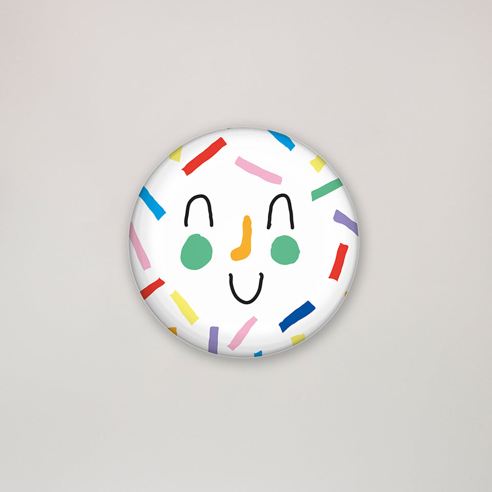 Unter Pinien Button Cool Streusel – Schule