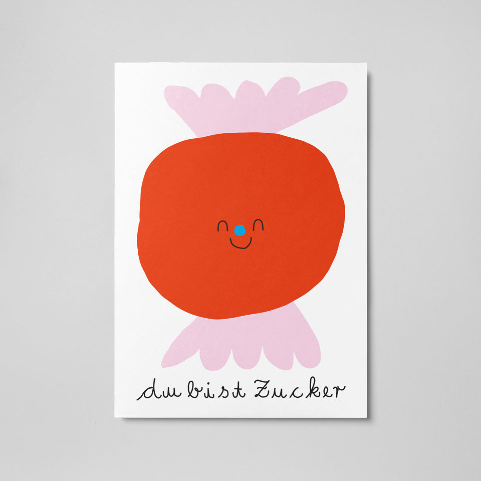 Unter Pinien Postkarte Bonbon – Postkarten
