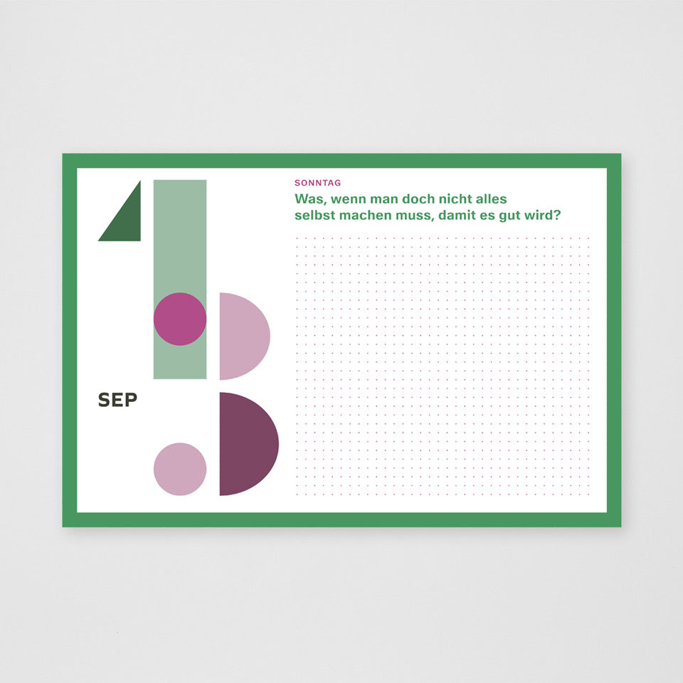 Journaling Kalender – 365 neue Seiten von dir