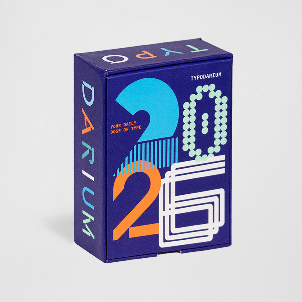 Verlag Hermann Schmidt Abreißkalender Typodarium 2026 – Tischkalender