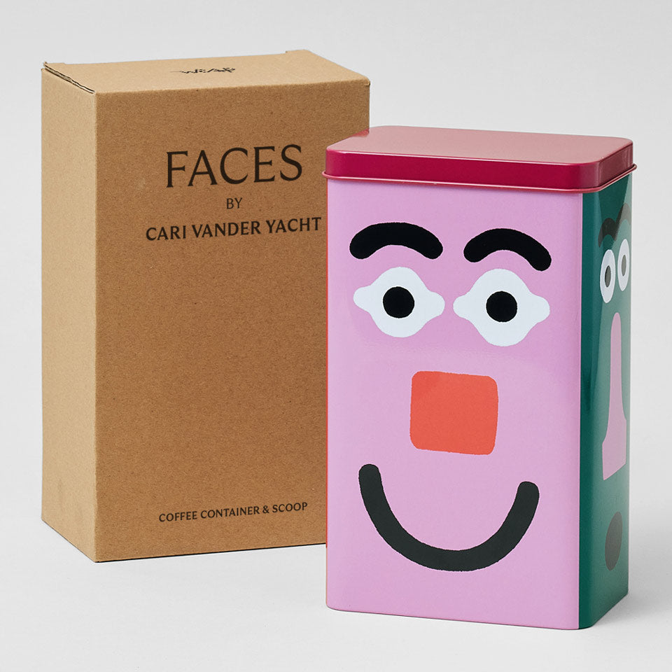 Wrap Kaffeedose Faces – Kisten, Schachteln & Boxen