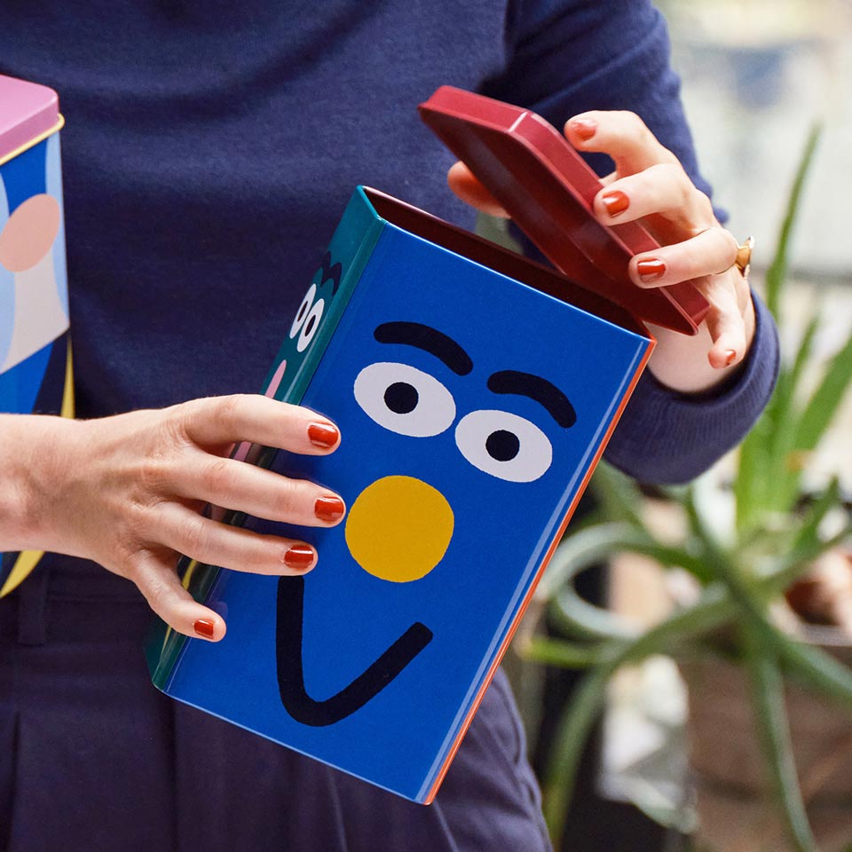 Wrap Kaffeedose Faces – Kisten, Schachteln & Boxen