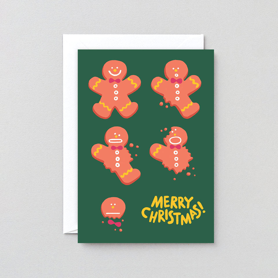 Wrap Weihnachtskarte Lebkuchenmann – Grußkarten