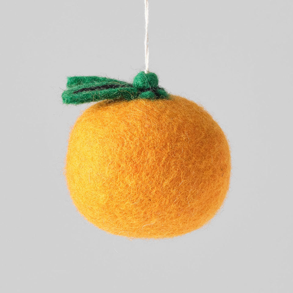 Wrap Filzanhänger Clementine – Dekoration
