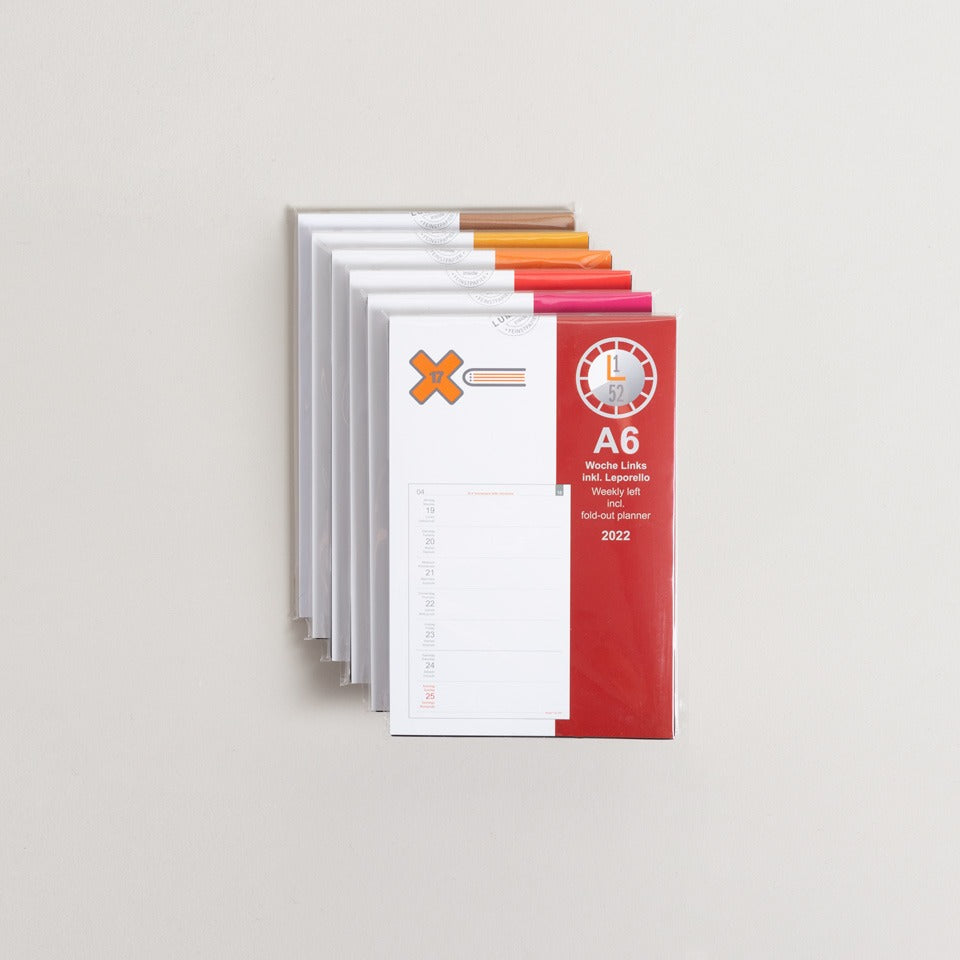 A6 Notizbuch 3-lagig X17