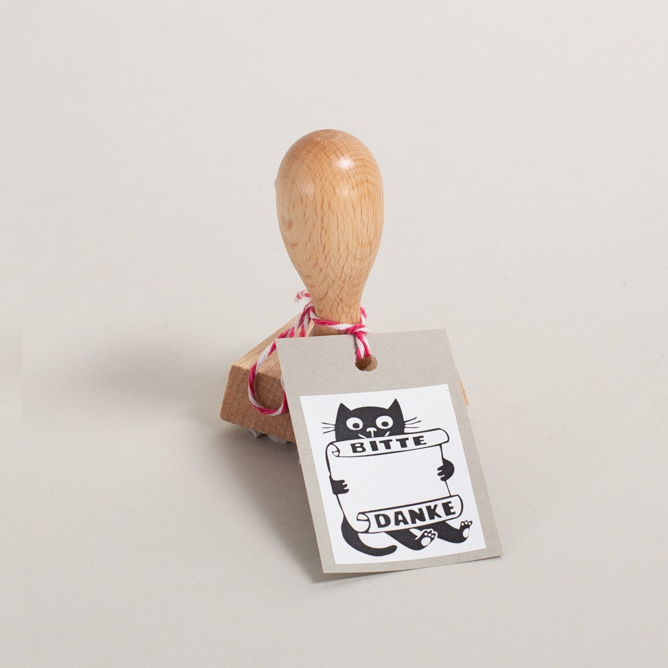 Alinea Stempel Katze Bitte Danke – Stempel
