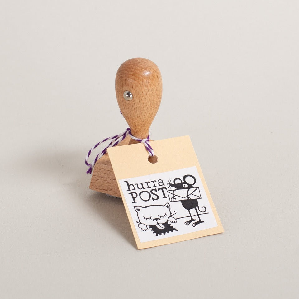 Alinea Stempel Katze und Maus Hurra Post – Stempel