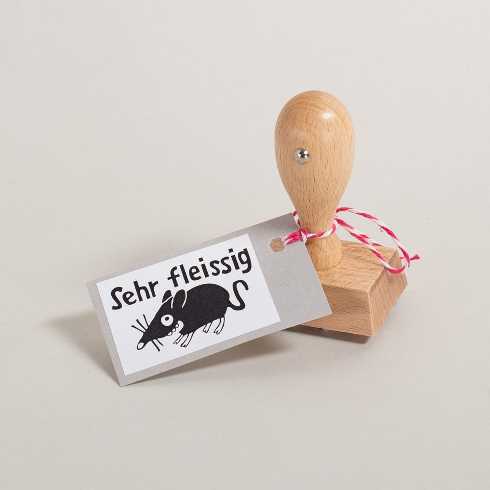 Alinea Lehrerstempel Maus sehr fleissig – Stempel