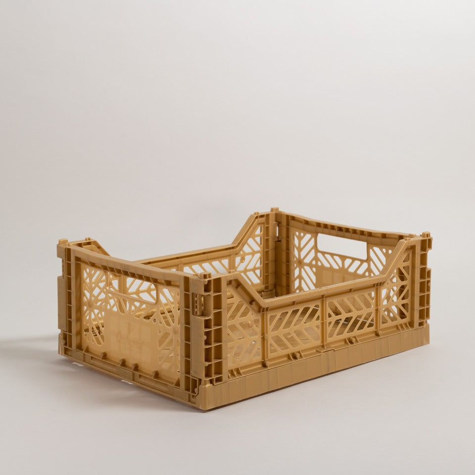 Aykasa Klappkiste midi in Gold, Aufsicht #Farbe_Gold