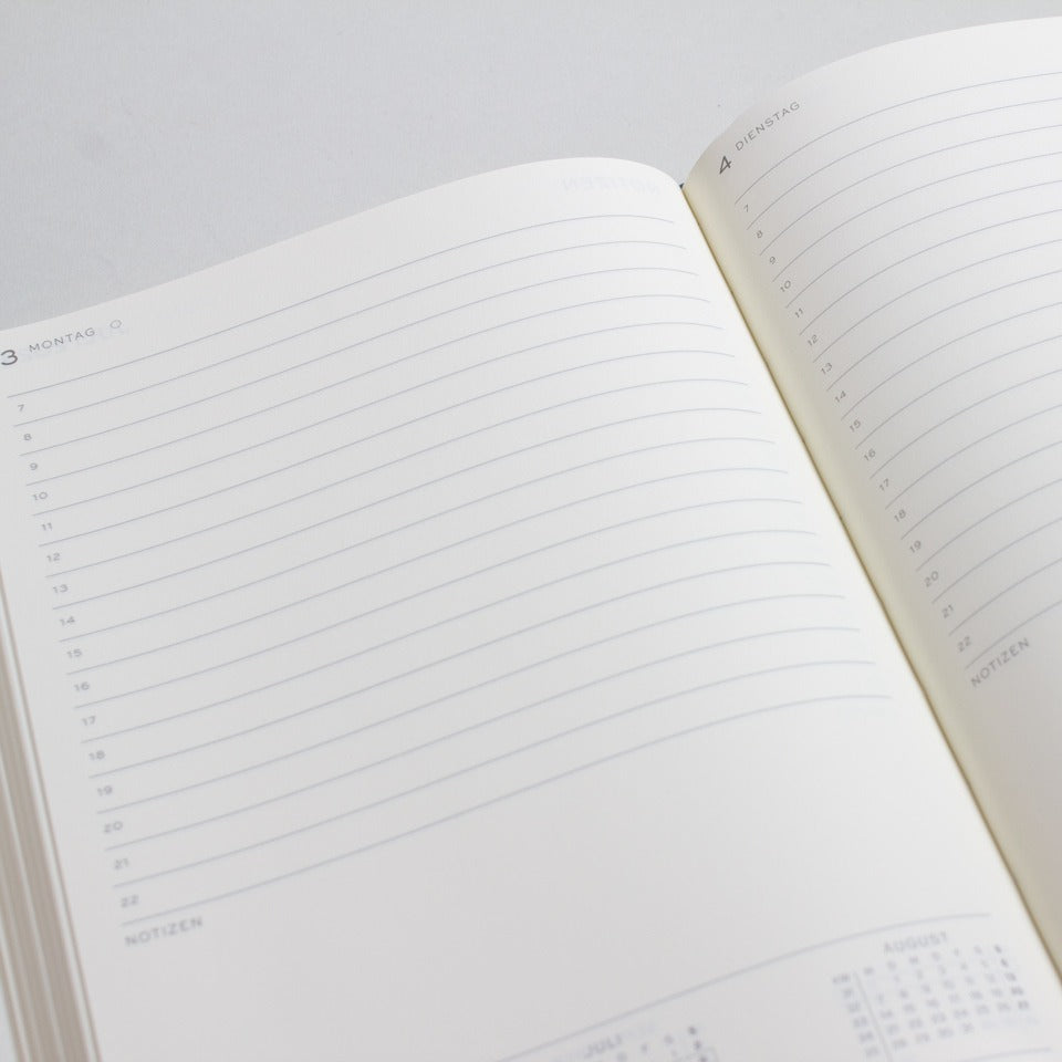 Leuchtturm Tageskalender 2026 liniert – Tageskalender