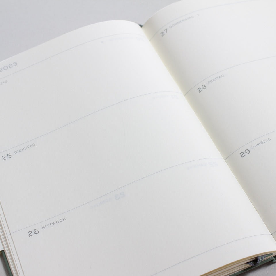 Leuchtturm Wochenkalender 2026 Hardcover – Wochenkalender