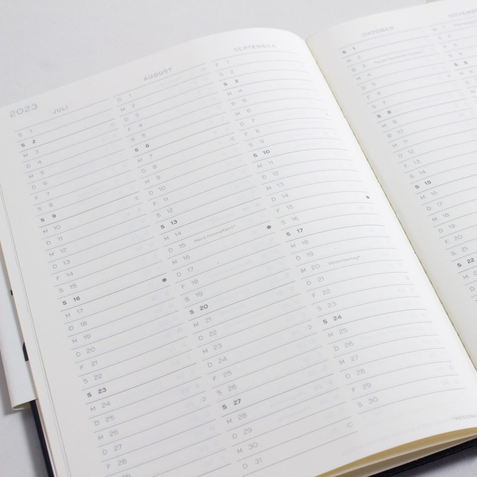 Leuchtturm Wochenkalender 2026 Softcover – Wochenkalender