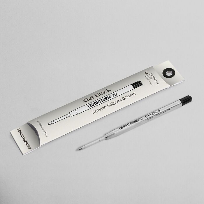 Leuchtturm Mine Drehgriffel Gelschreiber 0,5 mm – Minen & Tinte