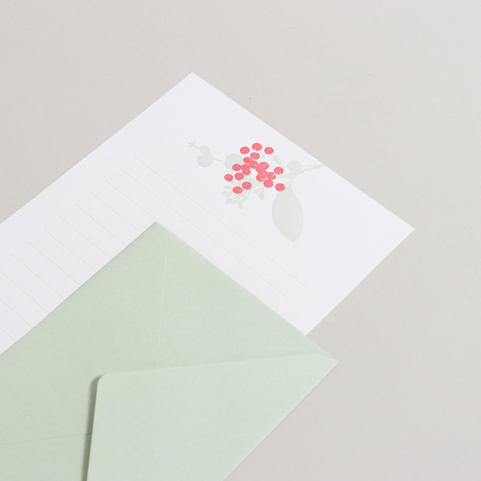 Midori Briefpapierset Letterpress – Briefpapier & Umschläge