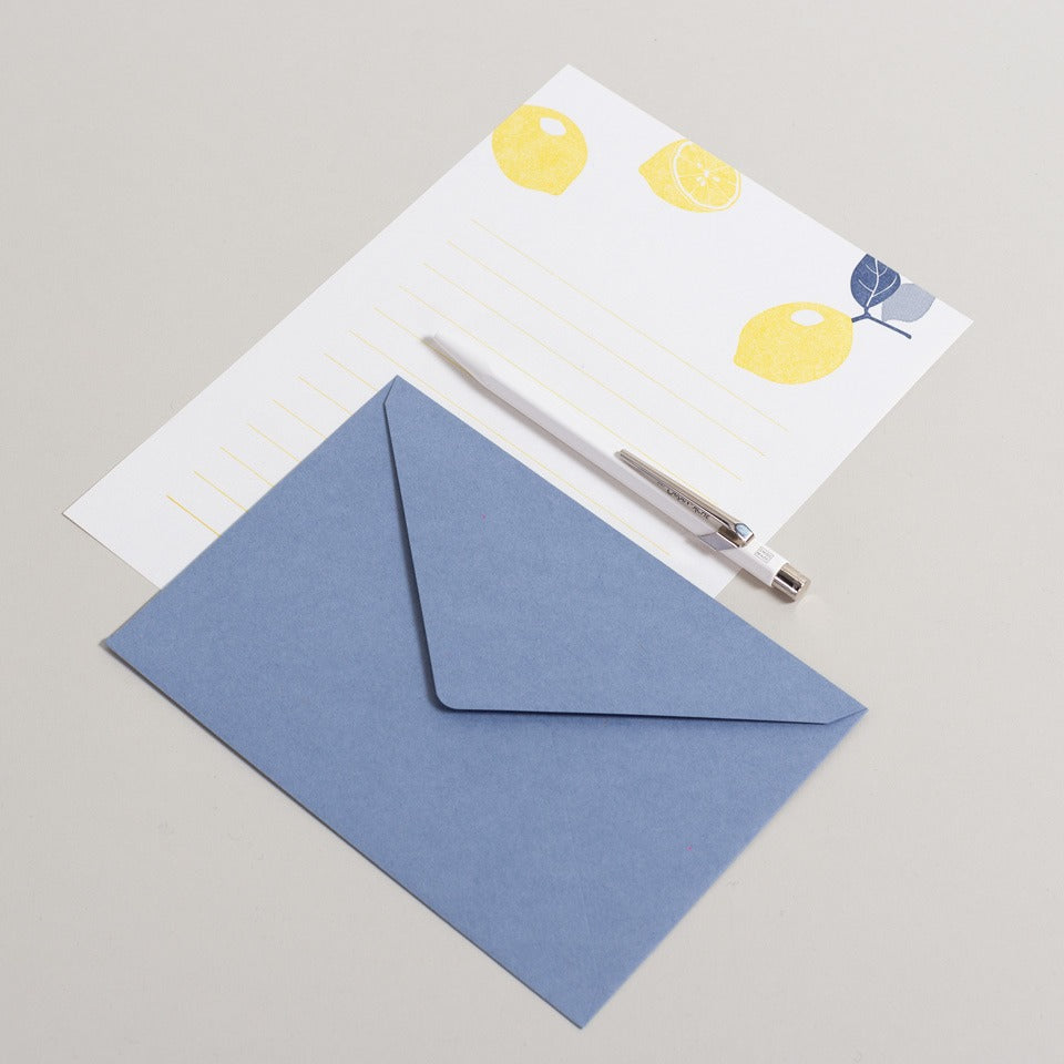 Midori Briefpapierset Letterpress – Briefpapier & Umschläge