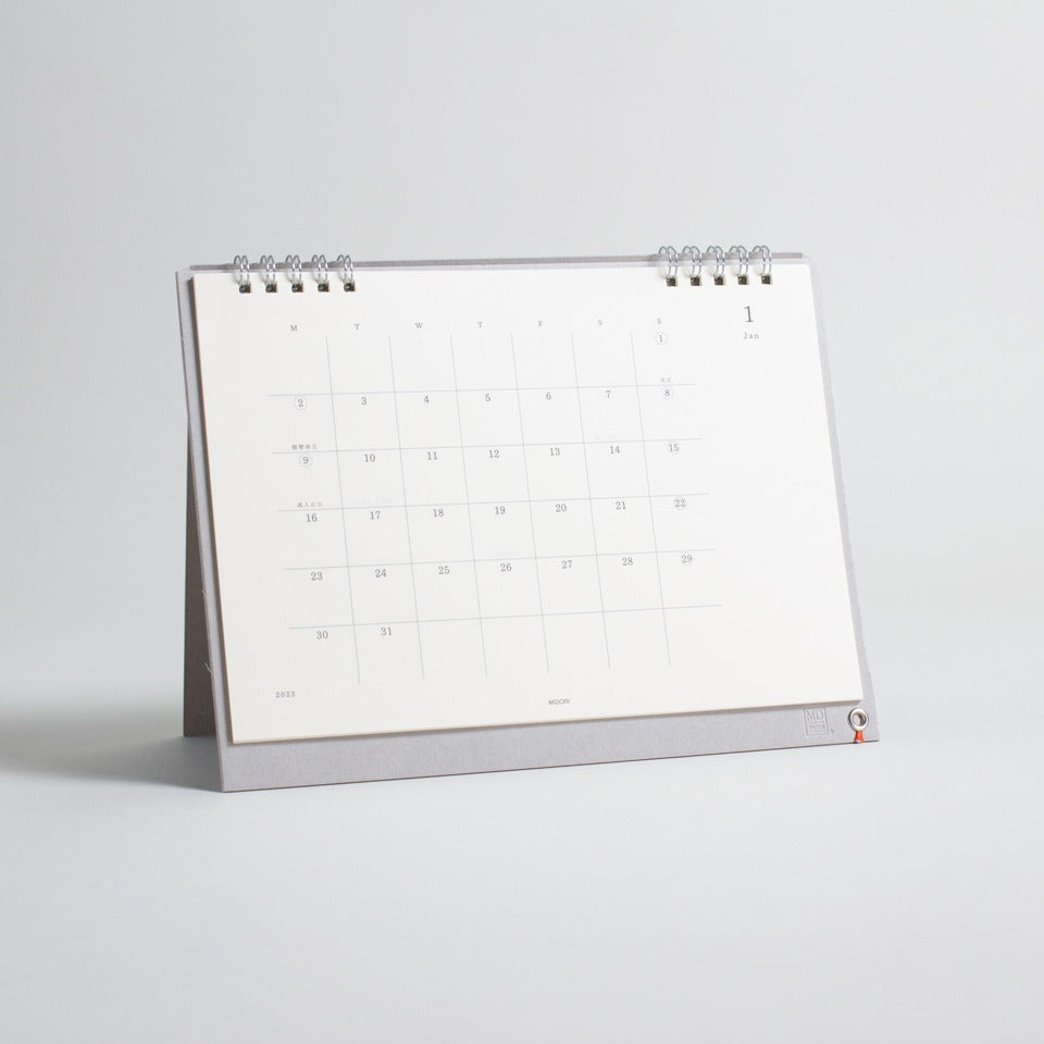 Midori MD Tischkalender Monat 2026 – Tischkalender