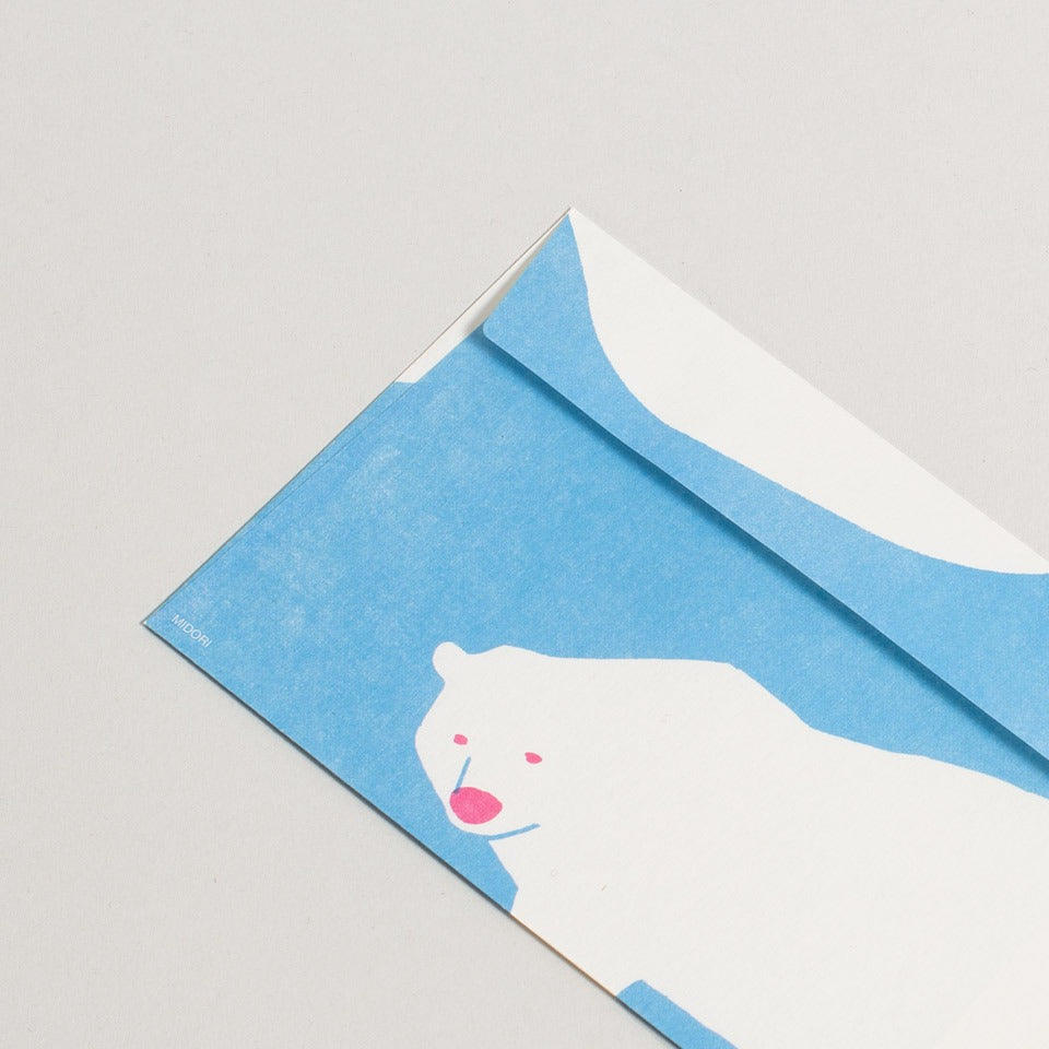 Midori Briefumschläge Eisbären – Briefpapier & Umschläge