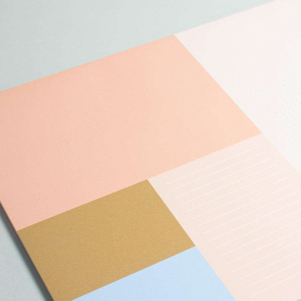 Studio Sandrine Schreibtischunterlage Color Block A3 – Blöcke
