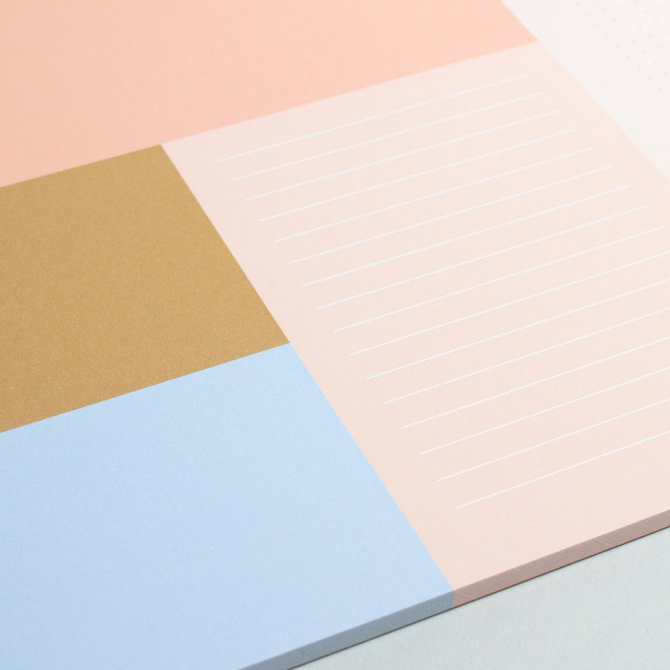 Studio Sandrine Schreibtischunterlage Color Block A3 – Blöcke