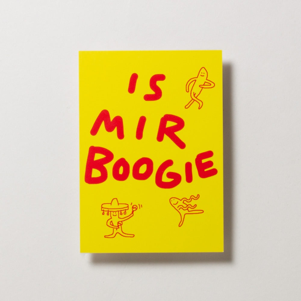 Squizzy P Postkarte Boogie – Postkarten