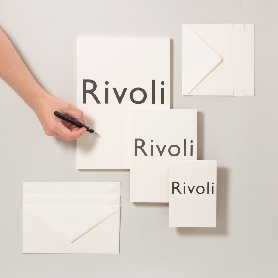 Carta Pura DIN lang Umschläge 10er Set Rivoli – Briefpapier & Umschläge