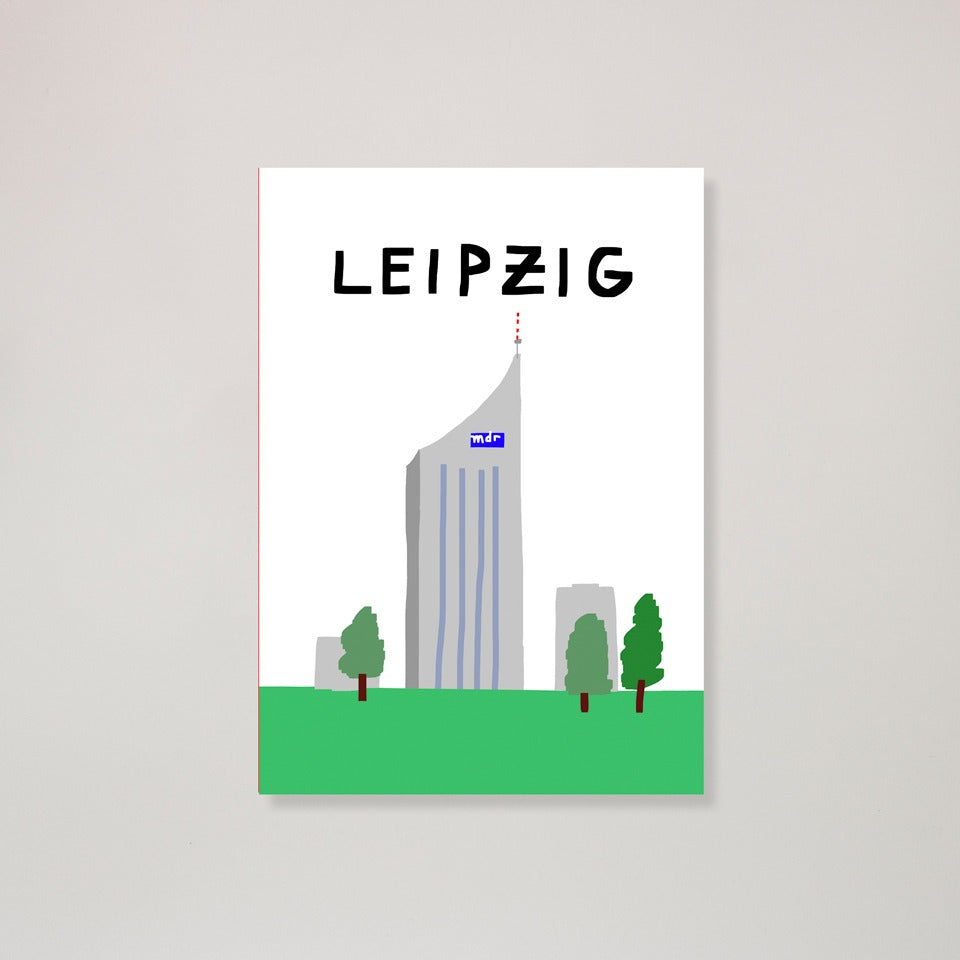 Squizzy P Postkarte Leipzig – Postkarten