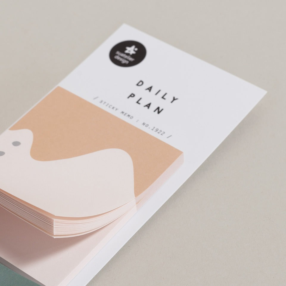 Suatelier Daily Plan Sticky Memos verspielt 1922 – Sticky Notes & Sticker