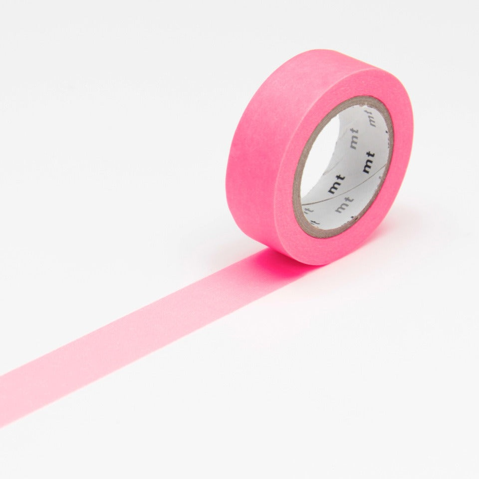 mt Masking Tape einfarbig in Shocking Red, Aufsicht #Farbe_Shocking Red