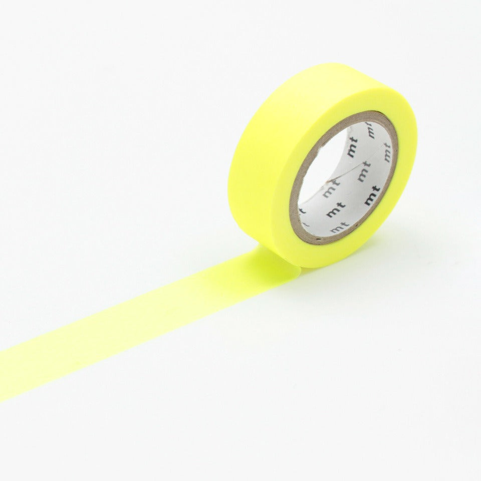 mt Masking Tape einfarbig in Shocking Yellow, Aufsicht #Farbe_Shocking Yellow