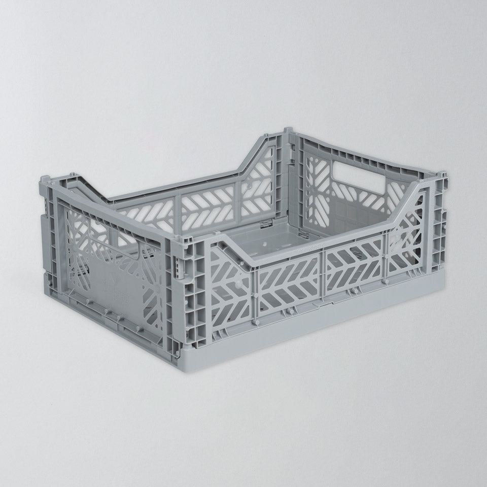 Aykasa Klappkiste midi in Grey, Aufsicht #Farbe_Grey