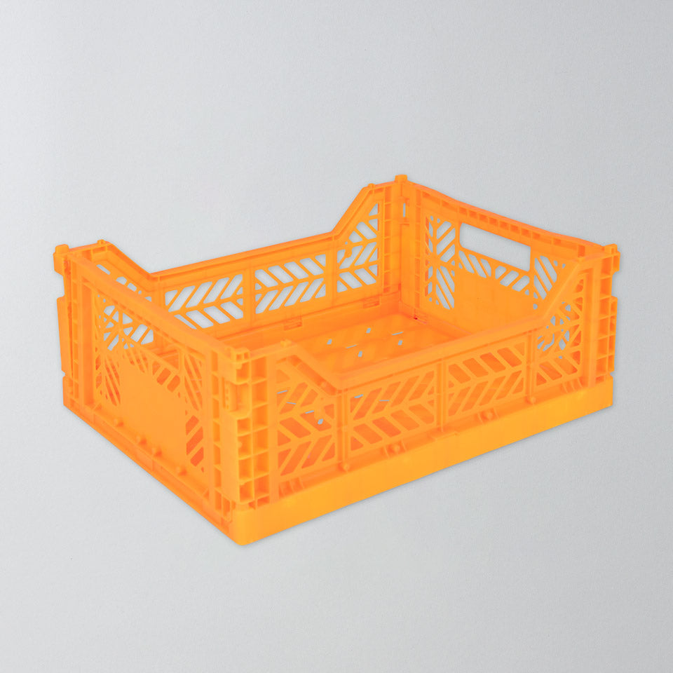 Aykasa Klappkiste mini in Neon Orange, Aufsicht #Farbe_Neon Orange