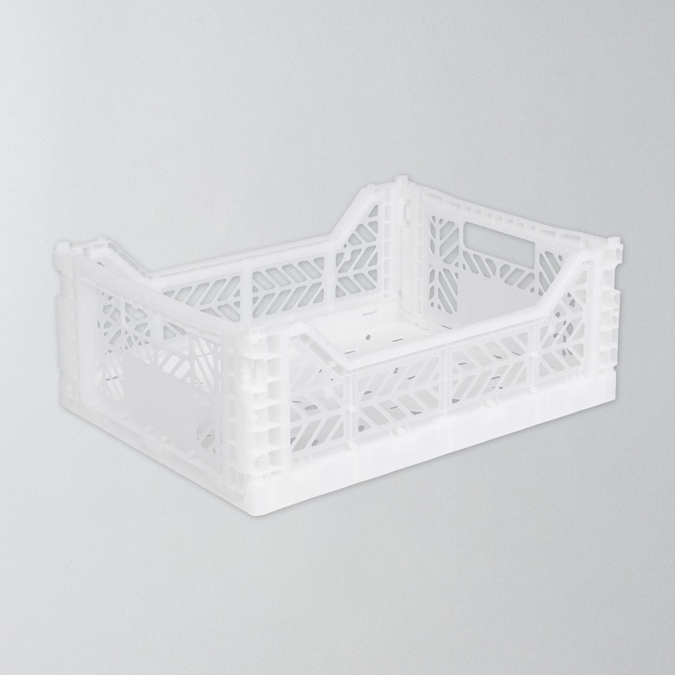 Aykasa Klappkiste midi in White, Aufsicht #Farbe_White