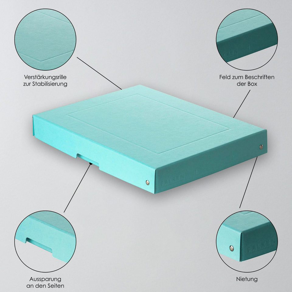 Archivbox A4 mit 4cm Füllhöhe
