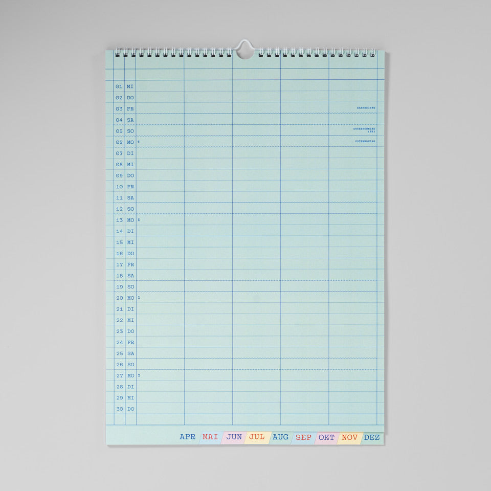 Eisenhauer Familienkalender 2026 A3 – Familienkalender