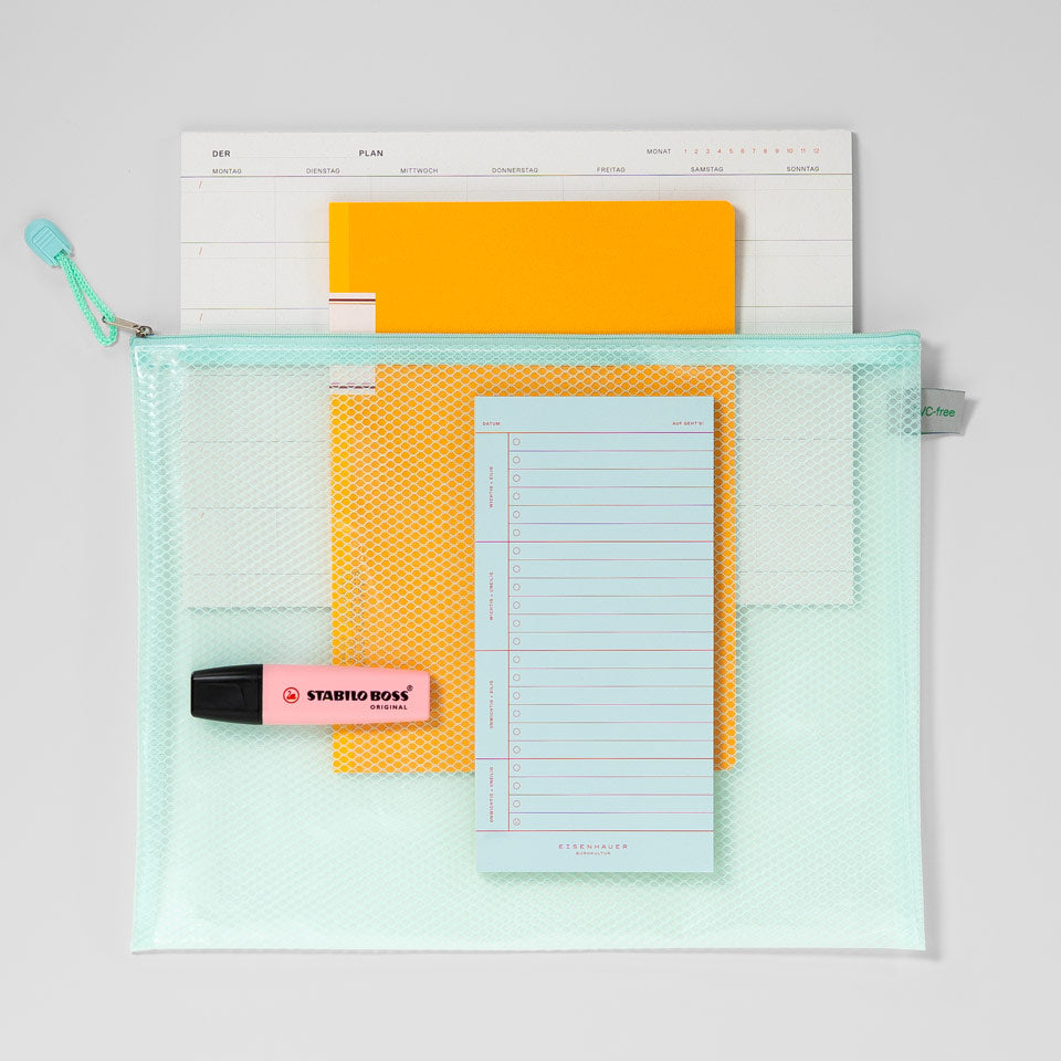FolderSys Mesh Bag Candy für A4 – Mäppchen & Stiftetuis