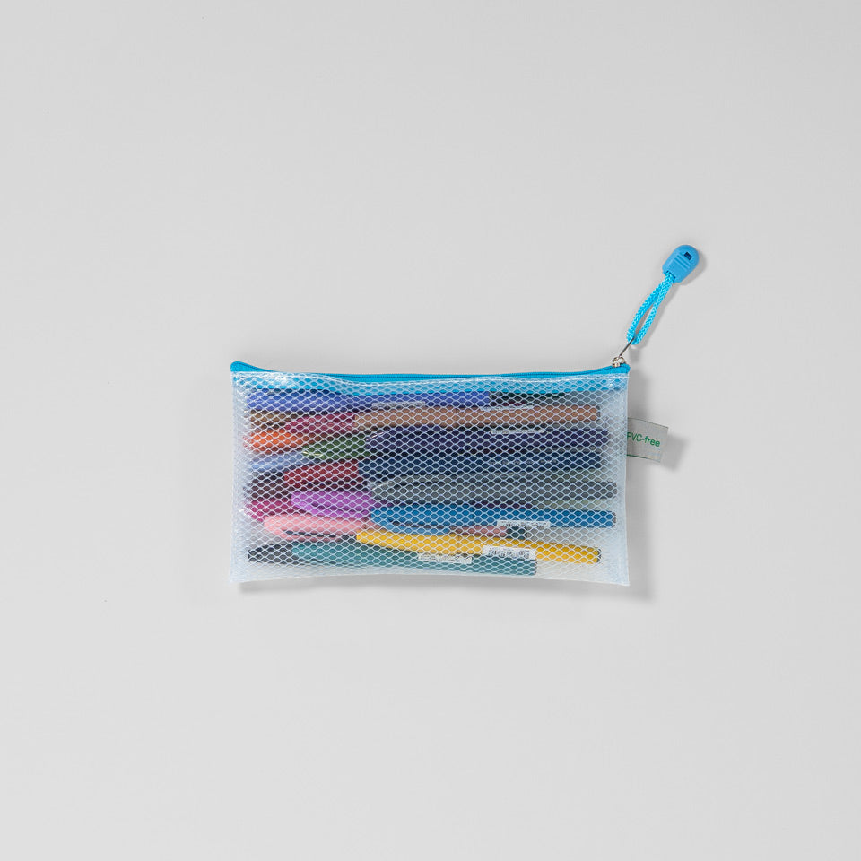 FolderSys Mesh Bag Candy länglich – Mäppchen & Stiftetuis