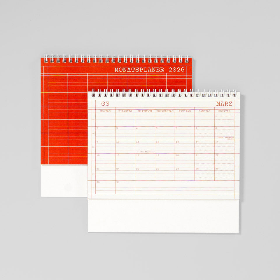 Eisenhauer Tischkalender A5 Monat 2026 – Tischkalender