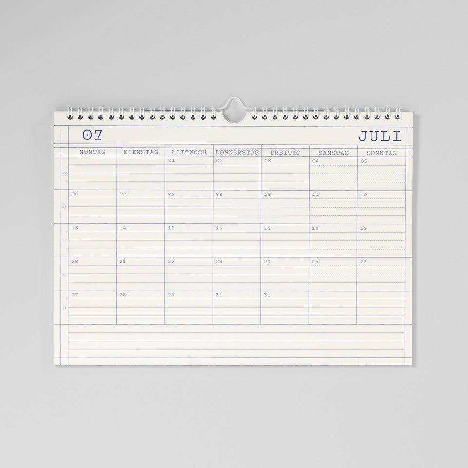 Eisenhauer Monatskalender 2026 A4 B-Ware – Monatskalender
