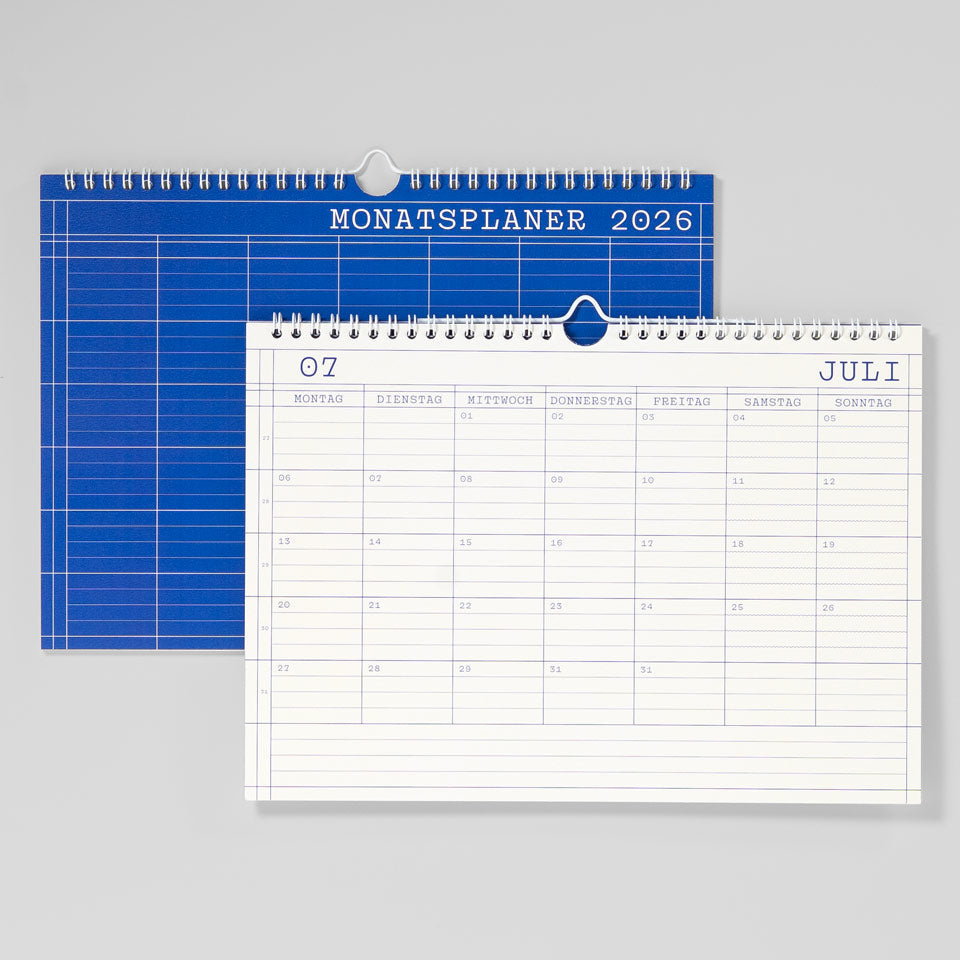 Eisenhauer Monatskalender 2026 A4 B-Ware – Monatskalender