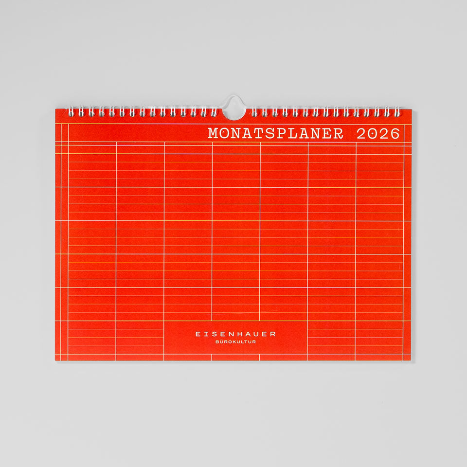 Eisenhauer Monatskalender 2026 A4 B-Ware – Monatskalender