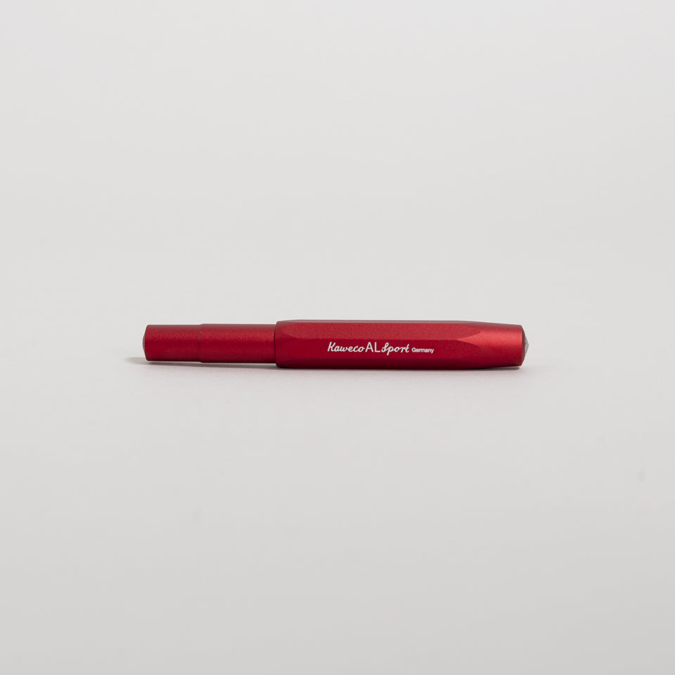 Kaweco Sport Füllhalter Aluminium Rot – Füllfederhalter